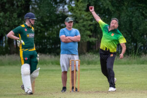 Llandarcy Cricket Club 2nds v Ynystawe Cricket Club 3rds - South Wales Cricket Association Division Six - Recreation Ground, Pontardawe, Wales, UK.
