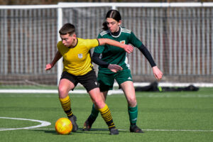 Taffs Well Academy Under 12s v FAW Trust Girls Academy South Under 14s - FAW Academy South Under 12s League - Maritime Recreation Ground, Pontypridd, Wales, UK.