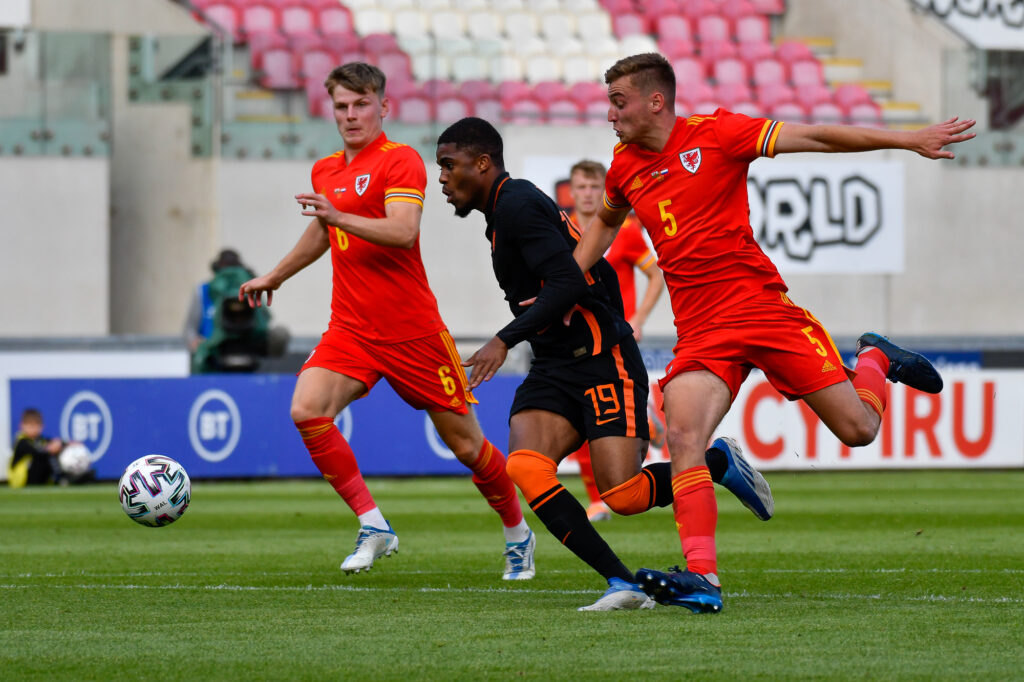 Wales U21 v Netherlands U21 - UEFA European Under-21 Championship Qualifier Group E - Parc y Scarlets, Llanelli, Wales, UK.