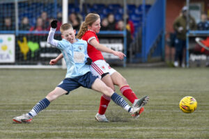 Cambrian and Clydach Vale v FAW Girls Academy South - FAW Academy South Under 13 League - King George V New Field, Tonypandy, Wales, UK.