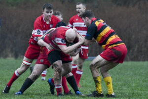 Pontardawe v Glyncorrwg - WRU Admiral National League 4 West Central - Recreation Ground, Pontardawe, Wales, UK.