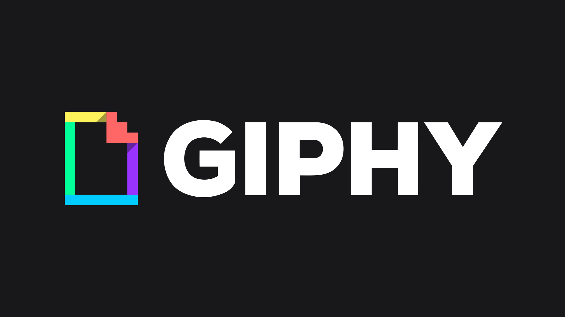 Giphy animated logo