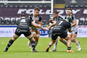 Ospreys v Dragons - United Rugby Championship (URC) - Swansea.com Stadium, Swansea, Wales, UK.