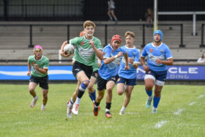 West Wales v East Wales - Wales Rugby League Under 14 Origin 2023-2024 Game 3 - Lextan Gnoll, Neath, Wales, UK.