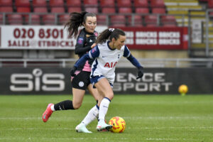 Tottenham Hotspur v Leicester City - Barclays Women's Super League - Gaughan Group Stadium, Brisbane Road, London, England, UK.
