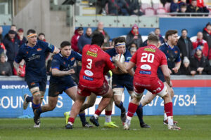 Scarlets v Edinburgh Rugby - United Rugby Championship (URC) - Parc y Scarlets, Llanelli, Wales, UK.