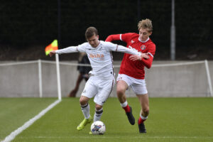 Swansea City v Charlton Athletic - Under 16 Professional Development League Cup - JOMA High Performance Centre, Landore, Swansea, Wales, UK.