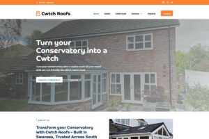 Cwtch Roofs Website Project Feature