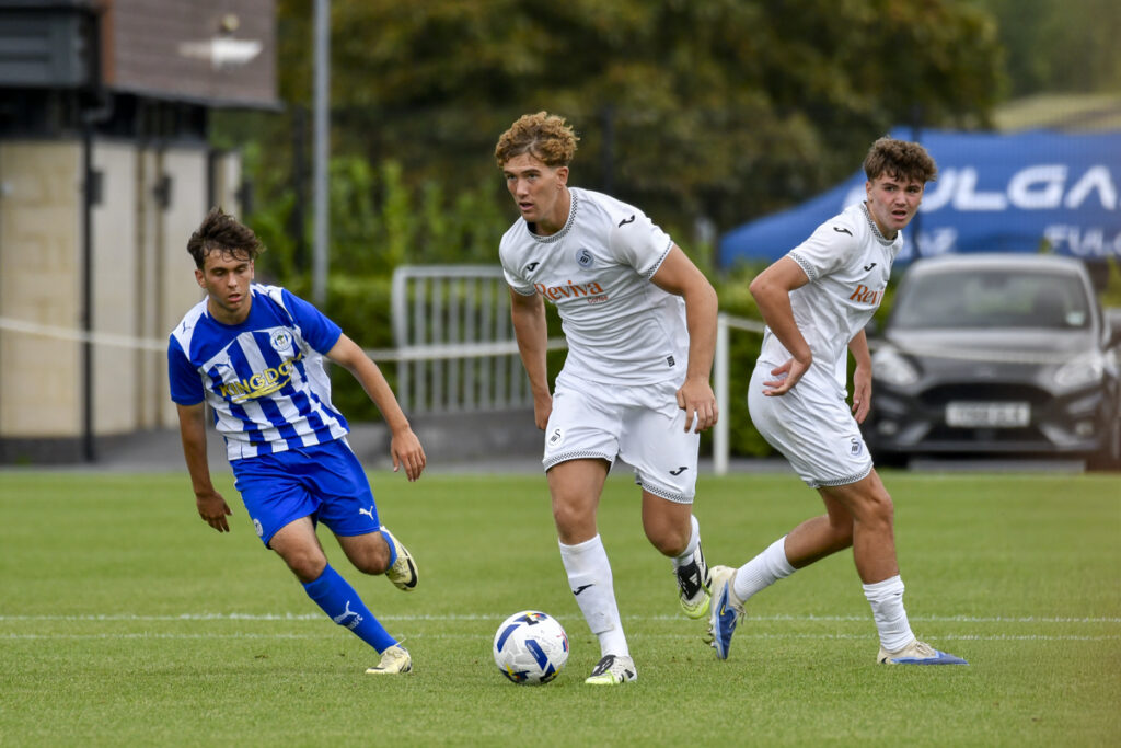 Swansea City v Wigan Athletic - Under 18 Professional Development League - JOMA High Performance Centre, Landore, Swansea, Wales, UK.