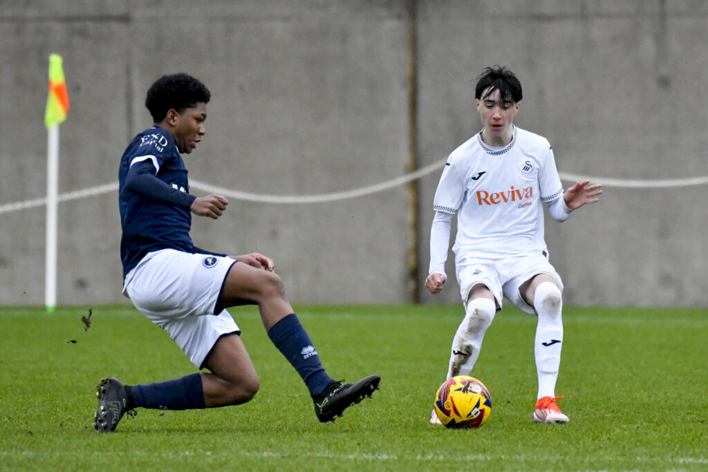 Swansea City v Millwall - Under 16 Friendly - JOMA High Performance Centre, Landore, Swansea, Wales, UK.