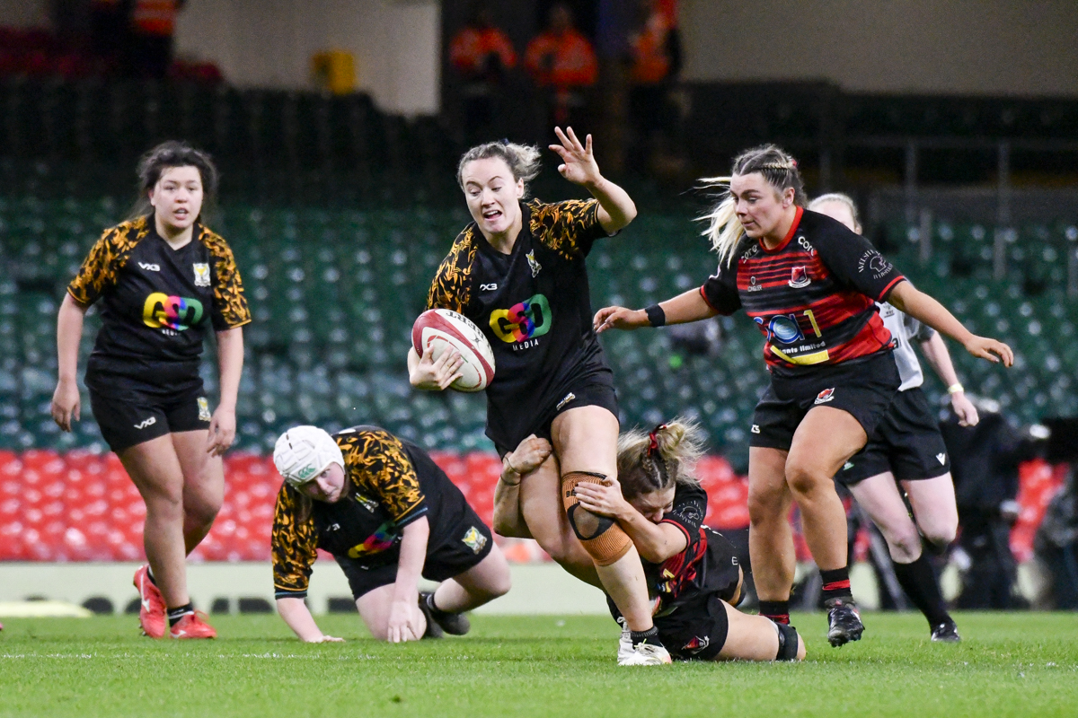 Llandaff North v Bonymaen - WRU Women's Cup Final 2026 - Principality Stadium, Cardiff, Wales, UK.